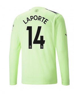 Manchester City Aymeric Laporte #14 Ausweichtrikot 2022-23 Langarm